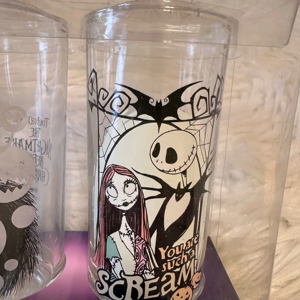Nightmare Before  Christmas Color Changing Glasses